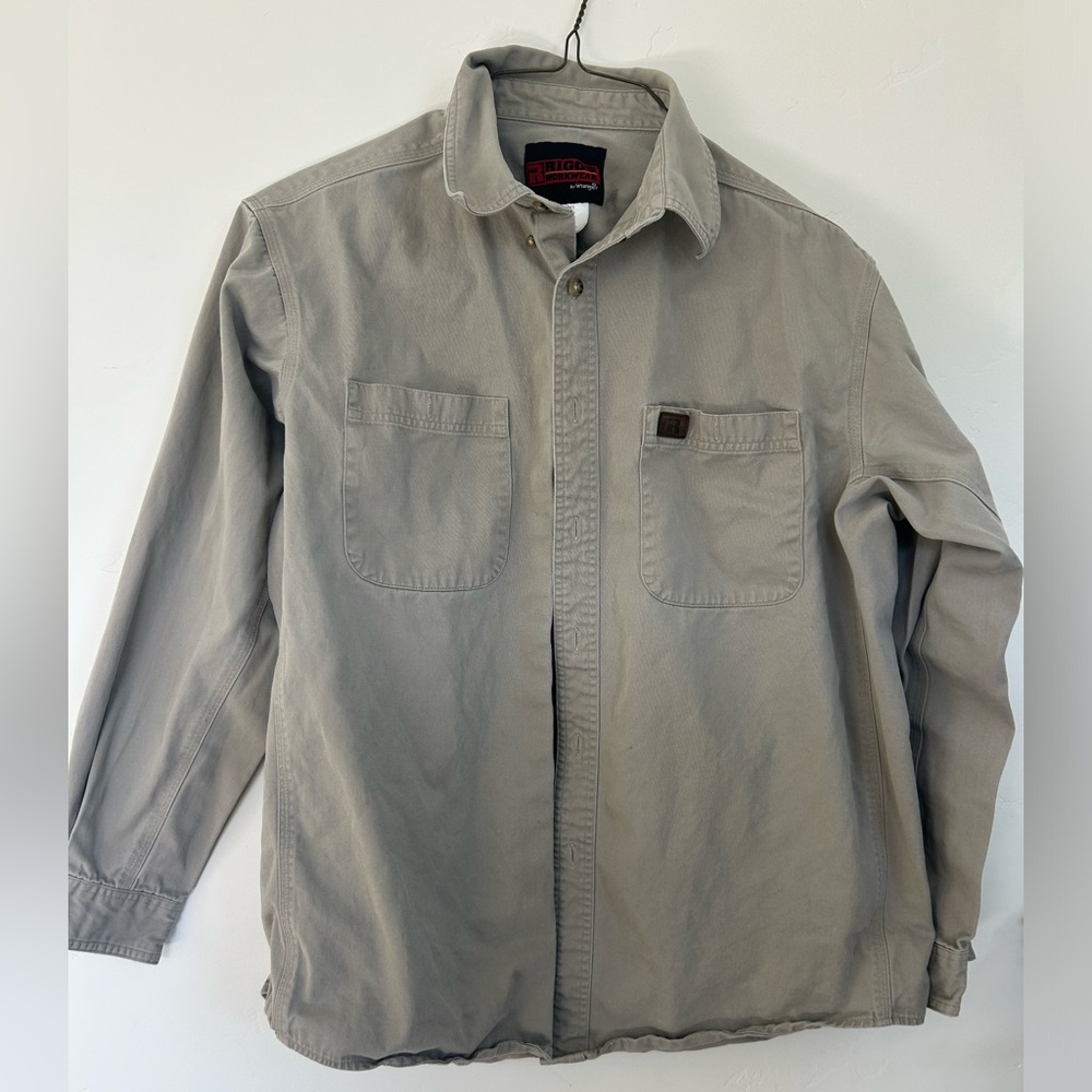 Wrangler denim button down